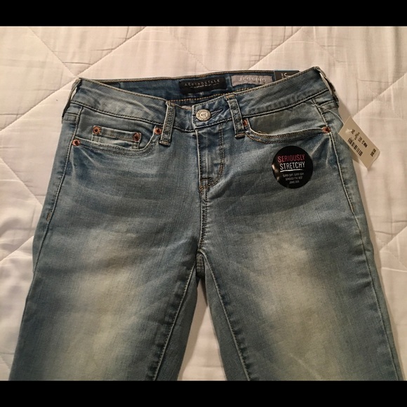AEROPOSTALE JEGGINGS low rise Sz 0/Long! NWT! - Picture 5 of 16